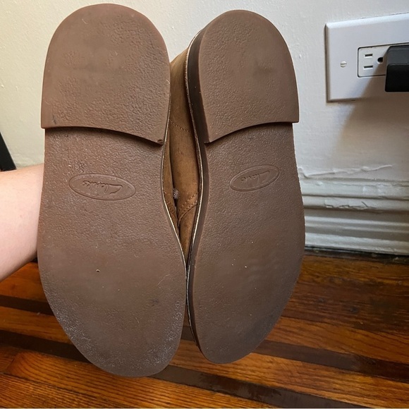 Clarks Bushacre 2 Beeswax Leather Desert Chukka Boot Brown size 9 - Picture 6 of 9